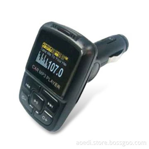 Car FM Transmitter with Multiple Function and LCD Screen, CE/FCC/RoHS Certified, Supports SD Card